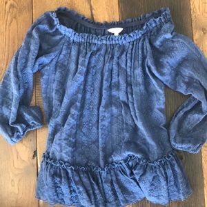 Rebecca Taylor off shoulder blouse